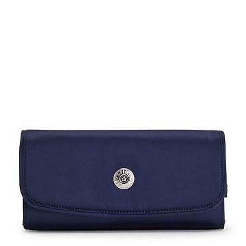 Kipling Money Land Snap Wallet Portefeuille Donkerblauw | BE 2190KO